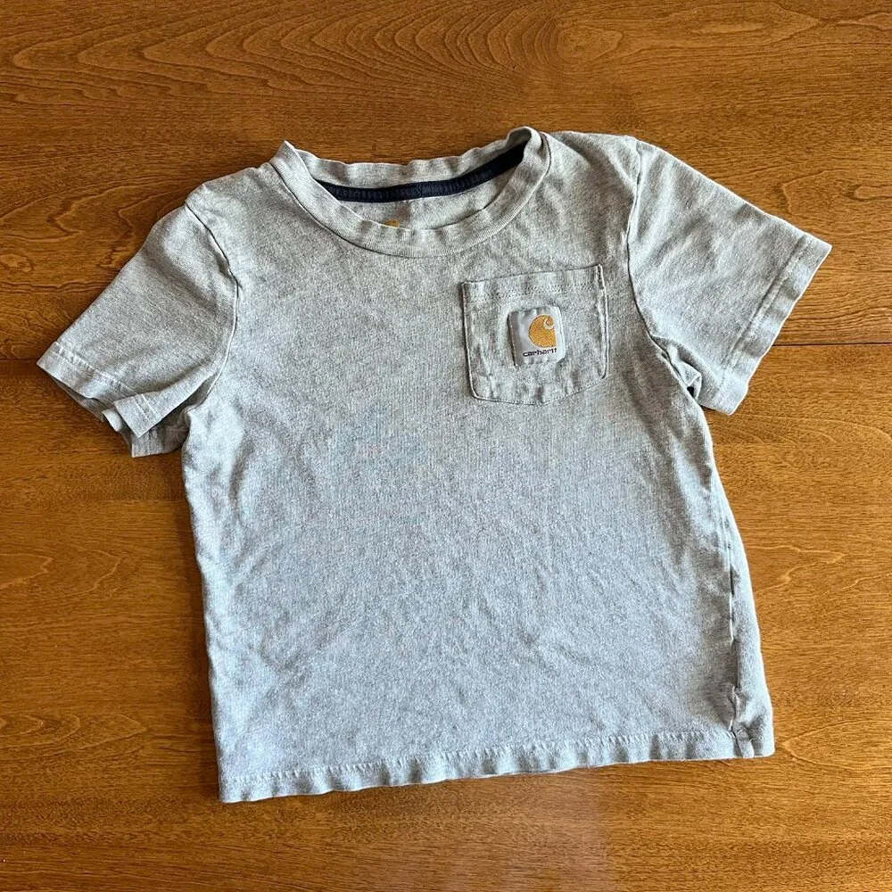 Carhartt gray pocket tee 5